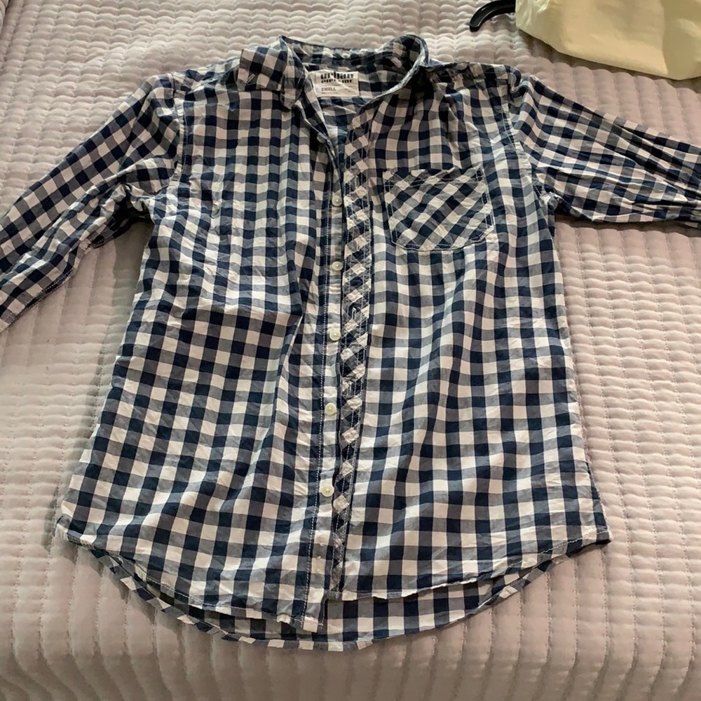 Plaid dress shirt!